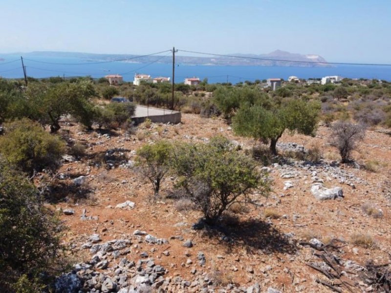 Kokkino Chorio Kreta, Kokkino Chorio: Atemberaubendes Grundstück mit Meerblick zum Verkauf Grundstück kaufen